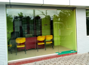 hitech creators-glass partition-glass works-kazhakoottam-trivandrum